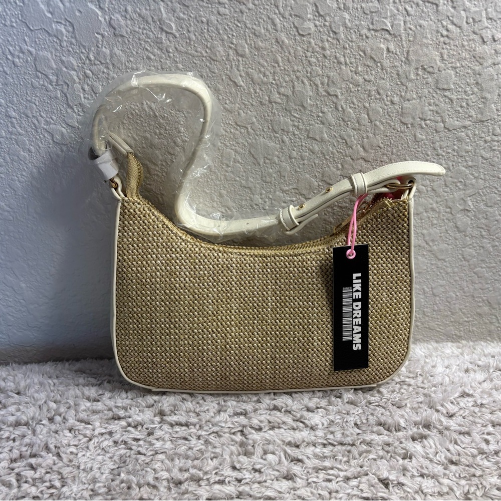 EDEN DESIGNER STRAW SHOULDER BAG